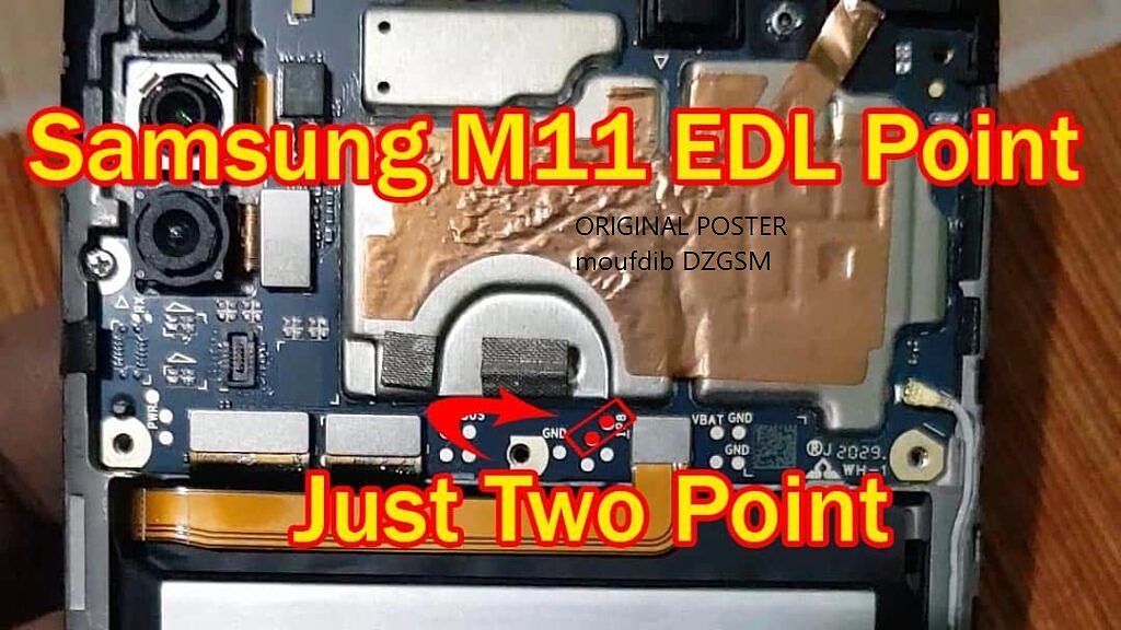Samsung M11 (SM-M115F) FRP Reset Via Test Point - GSM-Forum