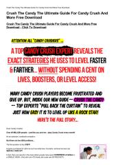 Crush-The-Candy--The-Ultimate-Guide-For-Candy-Crush-And-More--Free-Download.pdf