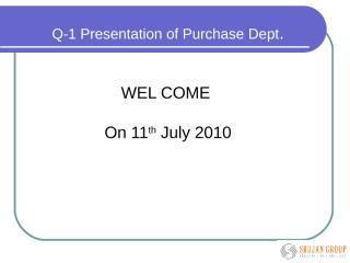 Purchase dept MRM.ppt