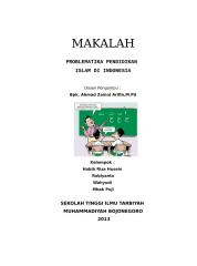 makalah ilmu pendidikan islam 2013.doc